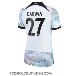 Liverpool Darwin Nunez #27 Udebanetrøje Dame 2022-23 Kortærmet